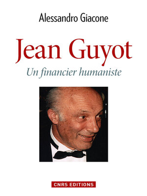 cover image of Jean Guyot. Le financier humaniste